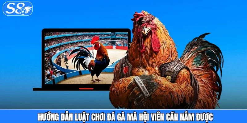 Đá gà S8 Hướng dẫn luật chơi đá gà mà hội viên cần nắm được